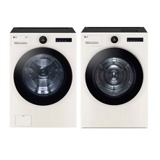 [LG](m)오브제 세탁기+건조기(25+21kg)패키지 FX25ES-21ES(병렬설치), 옵션선택