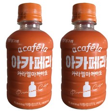 아카페라(아메리카노)240ml/빙그레, 아카페라 카라멜마끼아또240mlx20병, 1