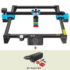 레이저각인기 twotrees tts-55 wifi 오프라인 제어 기능이있는 cnc 조각기 40w 조각 기계 450 ± 5nm 블루 라이트 40w80w cnc 라우터