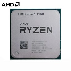 AMD Ryzen 5 3500X R5 3500X 3.6 GHz 6 코어 6 스레드 CPU 프로세서 7NM 65W L3 32M 100-000000158 소켓, 한개옵션0 - 라이젠3500x