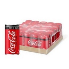 코크제로 코카콜라 제로190ml 캔, 190ml, 220개