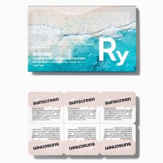 로지로이 톤업 선크림 내추럴 피니쉬 무기자차 썬크림 2ml x 6