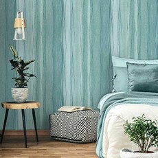 RoomMates RMK11688RL Blue and Jade Making Waves Peel and Stick 바탕 화면, 단일옵션