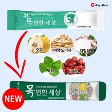 목에좋은 영양제 목 간지럽고 기침 가래제거 1500mg*30포 2박스[그다이마잇], 45g, 2개