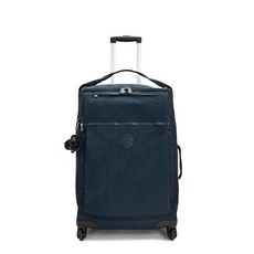 Kipling 여성용 Darcey 미디엄 66cm(26인치) 소프트사이드 체크 롤링 수하물 360도 스피닝 휠 별이 빛나는 골드 메탈릭 여성용 Darcey 미디엄 66cm(2