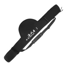 낚싯대 케이스 접이식 낚싯대 가방 낚싯대용 낚싯대 홀더, 검은색