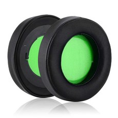 Razer Kraken 7.1 이어 패드 헤드폰 이어 패드 Razer Kraken 7.1 Chroma V2 USB 게임용 Pro V2 이어 패드 쿠션 커버, 녹색, 01