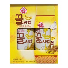 오뚜기 꿀시럽 400g x 2개입, 단품, 1개