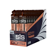 60ml 30개 SIS GO 아이소토닉 에너지젤 더블 에스프소 카페인 추가 마라톤 철 런닝 사이클 SiS Go Isotonic Energy Gel