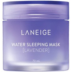 LANEIGE (라네즈) 워터 슬리핑 마스크 라벤더 페이스 마스크 70mL, 1, 1