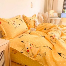캐릭터 피카츄 키티 침구 이불 베개 어린이 아이 방