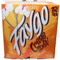 Faygo Vanilla Cream Soda 12 oz cans 12 pack 페이 고 바닐라 크림 소다 340.2g 캔 12 팩, 1