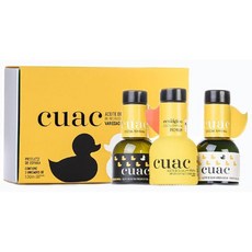 Cuac 꾸악 엑스트라 버진 올리브 오일 3병 세트 100ml, 3개