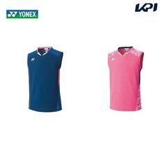 요넥스 YONEX 배드민턴 웨어 맨즈 게임 셔츠(민소매) 10375 2020SS