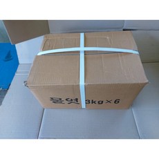 box 물엿 (6개입) 봉지물엿 3kg (흰색) 쌀엿 3kg 맥아 조청 3kg (하루 배송 99%), 대정 물엿 (흰색) box, 1개