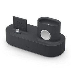  elago 아이폰 Apple Watch AirPods スタンド 실리콘 충전 거치대 순정 케이블 만 대응 충전독 탁상 크래들 홀더 Hub 