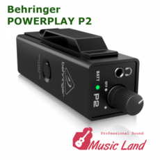 국내정식수입품 오늘출발 재고보유 Behringer p-2 p2 인이어모니터앰프 퍼스널 인이어모니터