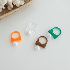 진주포인트반지