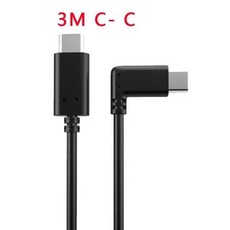 vr기기 3.0 링크 케이블 스팀 VR 고속 안정적인 데이터 변속기 메타 퀘스트 3 스크린 연결, 02 3m C to C