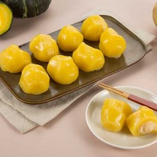 [안흥골짜기] 안흥 단호박감자떡 1.5kg x2봉 (100개내외), 2개