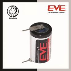 EVE ER14250 1:1 핀타입 3.6v 기판용 리튬배터리 통신장비 제어부 유니트 GSCC 배터리, 1개, 1개