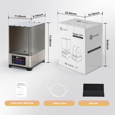 FIXDRY-3D 건조기 상자 TELAM 1.75mm 2.85mm 3.00mm 3D 프린터 필라멘트 호환 보관함 인쇄 중 필라멘트 건조 유지, 없음, 1) 220V EU plug, 1개