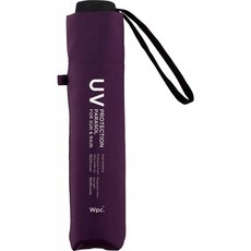 월드 파티 (Wpc) 양산 접는 우산 여성 우산 봉투 포함 차광 파라솔 남여 55cm801-9236PU 퍼플 크기 : 24, 1, 단일상품
