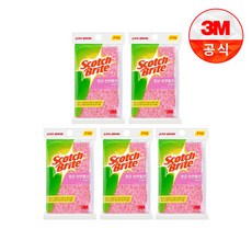 3M [3M]항균 천연펄프 스폰지 수세미 2입(일반세척용) 5개세트, 5개