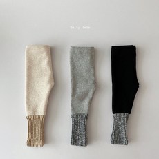 쇼미베베 데일리베베 겨울 유아 남아 여아 공용 밍크 토시 레깅스
