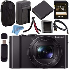 Panasonic Lumix DMC-LX10 DMC-LX10K 디지털 카메라 + DMW-BLH7 리튬 이온 배터리 + 충전기 + Sony 32GB, 단일상품