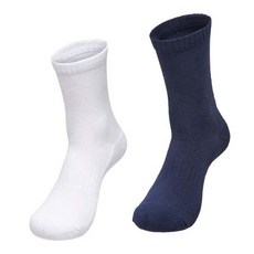 [블랙야크] 남성 기능성 등산양말 쿨맥스파일미드삭스, 화이트