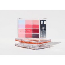 [본사정품] 웨이크메이크 소프트 컬러링 립 팔레트 3COLO 매트 립케어 촉촉 입술 광막 틴트 포인트 메이크업 립메이크업 색조 화장품 메이크업 립틴트 발색 리퀴드 선명 립밤 립스틱, 1개, 03 라임 트로피컬 글로잉