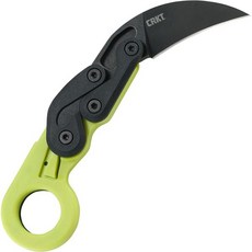 CRKT Provoke Zap Kinematic EDC 접이식 포켓 나이프 모핑 Karambit 블랙 스톤워시 블레이드 4041G