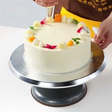 회전 작업대 케이크 원판돌리기 분재 포장 도색 턴, 1개