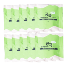 궁극 독 소고기와 오리고기 500g(50gx10p) 관절건강 반건조 소프트 강아지 사료 맛보기 샘플 묶음, 10개, 50g