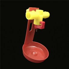 급수기 농장 닭장 메추라기 자동 가금류 용품 분수 마시는 그릇 30, M, d with yellow