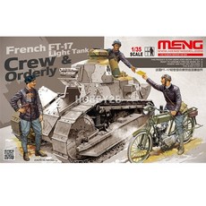 MEHS005/ 1/35 French FT-17 Light Tank Crew & Orderly
