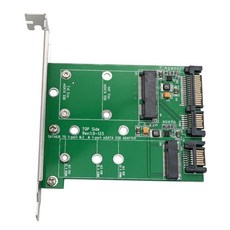 Msata 어댑터 보드 2.5 2 NGFF SSD 6Gdps 3XUE, 1개