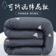 토퍼커버 이불 겨울이불 심겨울 덮개이불 겨울 1.6x2.1대학 기숙사 밑받침 목화솜, C18-12근+커버(사랑의하우스)