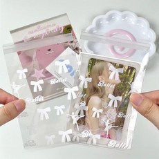 케이팝 카드 슬리브 명함 세트 투명 및 무산성 사진 앨범 포토카드 보호 필름 50, S3-5 50PCS