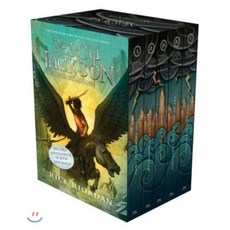 Percy Jackson and the Olympians 5 Book Paperback Boxed Set (New Covers W/Poster), Disney Press