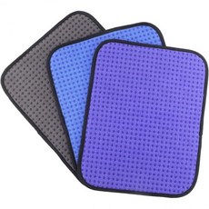 BRAVER LEMON 3팩 108인치 극세사 볼링 공 수건 EZ 그립 비즈 Shammy