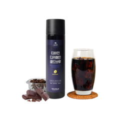 티바인 디카프 임산부들이 즐겨 마시는 진짜 디카페인 콜드브루 커피 원액 500ml, 4개, 1개입