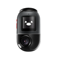 70mai Dash Cam Omni 360도 블랙박스, 흰색/빨간색, 64GB