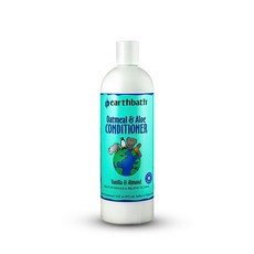 Earthbath 오트밀 & 알로에 컨디셔너 무향 473.2ml(16온스) - 알레르기 및 가려움 건조한 피부를 위한 강아지 컨디셔너 미국 제조, Pack of 1, 오트밀 및 알로에 컨디셔너