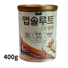 앱솔루트 프리미엄 명작 분유 1단계, 400g, 1개