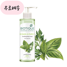 바이오티크 바질앤파슬리 바디워시 200ml Biotique basil parsely bodywash, 1개