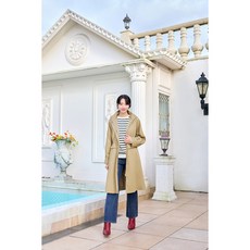 (미센스)탈부착 후드야상 롱 점퍼/ 캐주얼한 감성을 주는 롱기장 후드야상 점퍼. 밴드넥 후드는 탈부착이 가능하고 허리선 안쪽에 속 스트링으로 사이즈 조절이 가능 데알라룩