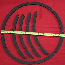 100 % 새로운 2 개 세트 15 인치 15 WOOFER / Bass 스피커 폼 가스켓 교체 1