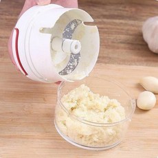 마늘 다지기 수동 믹서기 야채 고기 분쇄 반자동 다용도, 1개, 상세페이지 참조